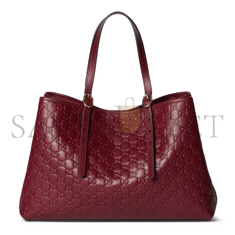 GUCCI GG EMBLEM LARGE TOTE BAG ‎815213 (38*25*15cm)